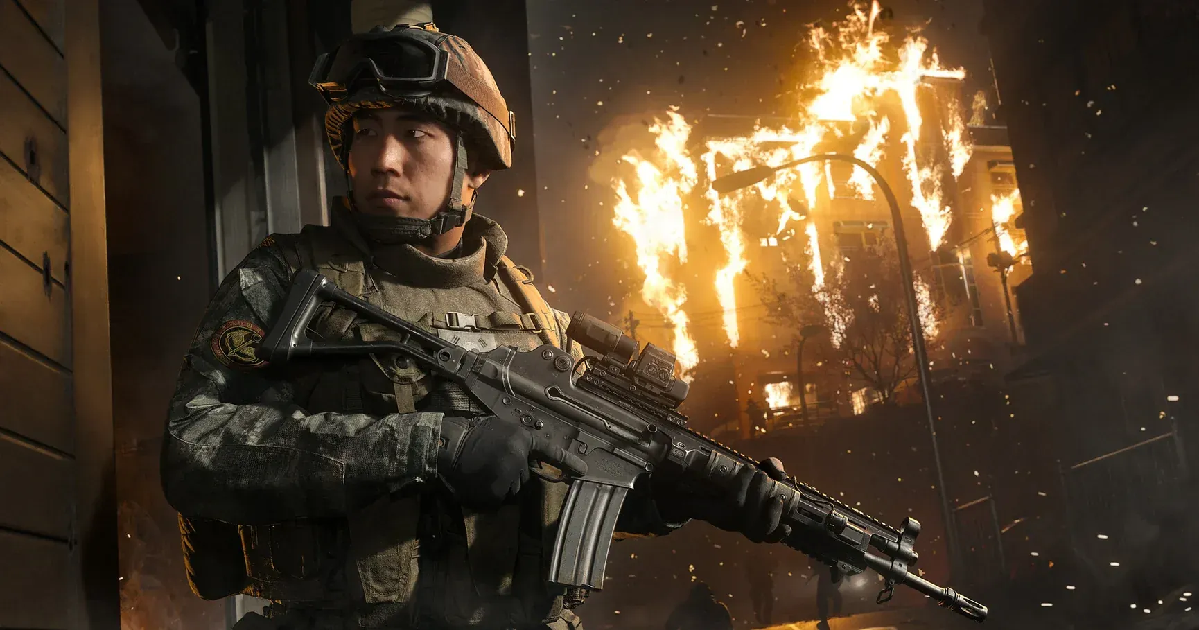 Call of Duty: Modern Warfare 4 tactical operators in active combat